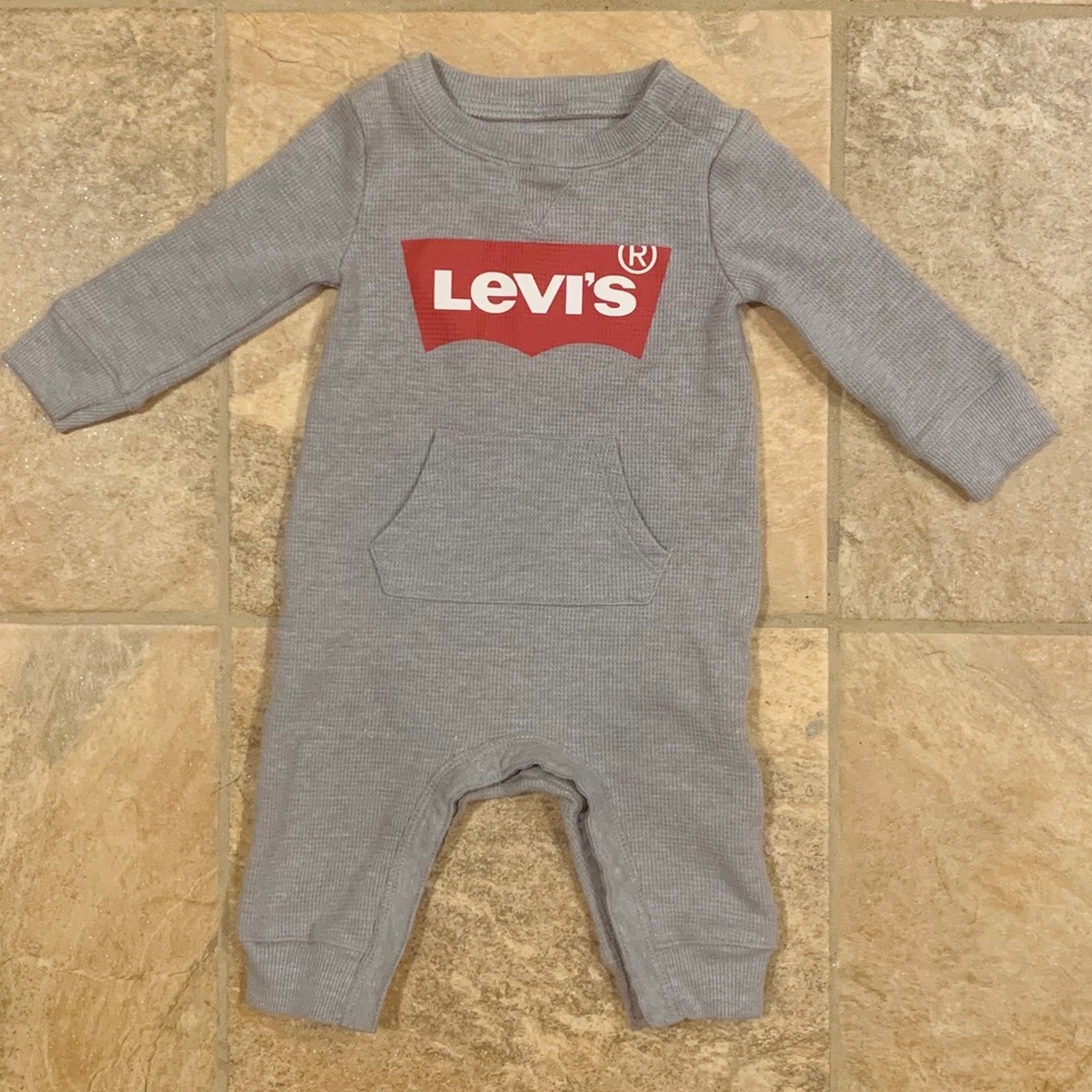 LEVI’S Baby Boy/Girl Waffle Thermal Coverall